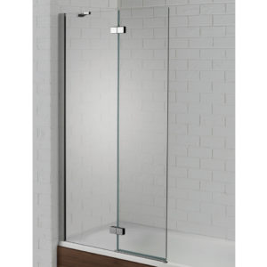 Aquadart Venturi 6 Hinged Bath Screen Left Hand