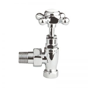 Bayswater Angled Crosshead Radiator Valves (Pair)