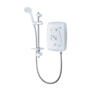 Triton T80ZFF Electric Shower 8.5kW White/Chrome