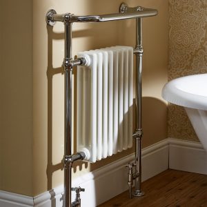 Essential Taurus Towel Warmer Central Radiator 945x645mm Chrome