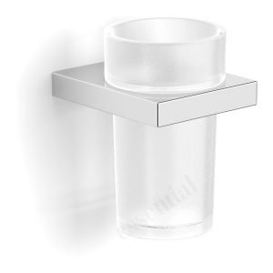 Essentials Urban Square Tumbler Holder with Glass