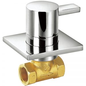 Flova Str8 Concealed Cold Shut Off Valve 1/2"