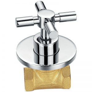 Flova XL Concealed Hot Shut Off Valve 3/4"