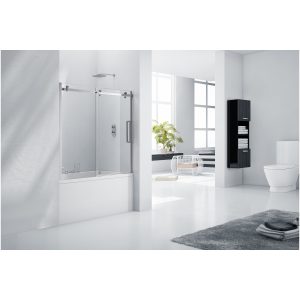 Aquaglass  8mm Frameless Sliding Bath Screen