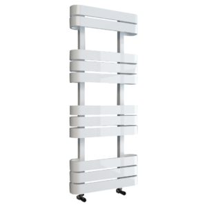 Aqua Compass Heated Towel Rail White