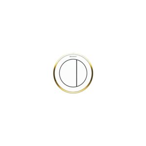 Geberit Dual Flush Button Type 10 White/Gold/White