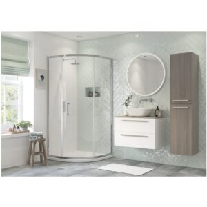 Refresh Dove Framed 900mm 1 Door Quadrant Enclosure