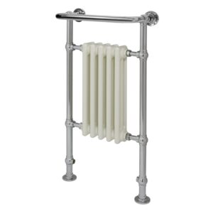 Iona Kivu 538x965mm Traditional Radiator White