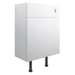 Iona Brookfield 500mm WC Unit Satin White Ash