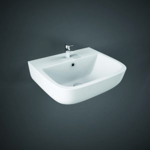 RAK Series 600 40cm Wall Hung Hand Basin 2 Tap Holes