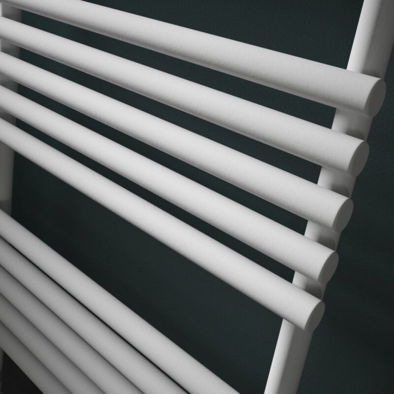 Redroom TT Lux Quartz White 1635x496mm Heated Towel Rail