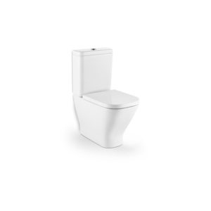 Roca CleanRim The Gap Cistern 4/2 Litre Chrome with Push Button