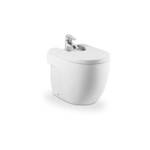 Roca Meridian-N Compact Floor-Standing Bidet Back-To-Wall