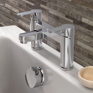 Twyford X50 Deck Mounted Bath Filler